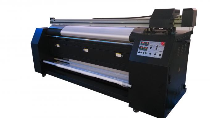 흑체 큰 체재 승화 기치 인쇄 기계 기계 직접적인 인쇄 0