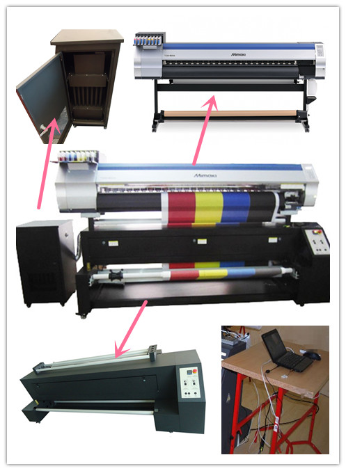 MSR 1800년 직물 인쇄기 Mimaki 디지털 프린터 1.8m 최대 물자 폭 0