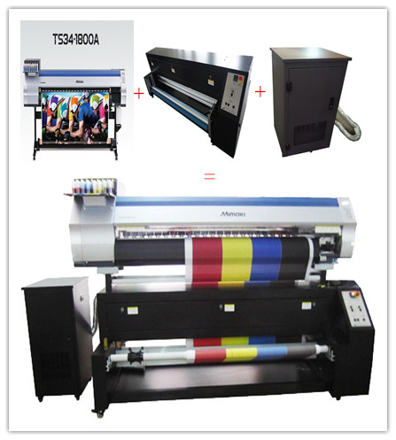 1440dpi Mimaki 승화 인쇄 기계 고속 깃발을 위한 직접적인 직물 인쇄 0