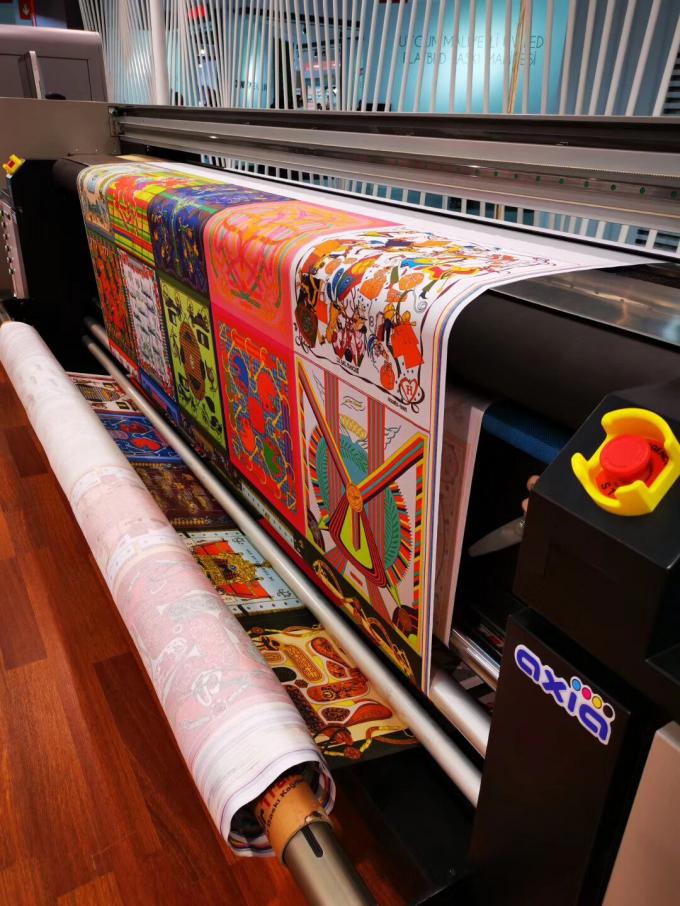 1개 단계 디지털 방식으로 직물 인쇄기 3.2 미터 깃발 인쇄 기계 기정 기계 0