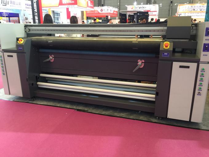 1개 단계 디지털 방식으로 직물 인쇄기 3.2 미터 깃발 인쇄 기계 기정 기계 6