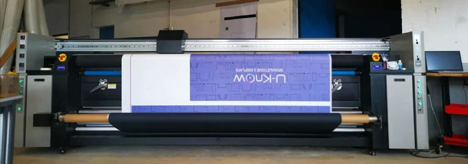 1개 단계 디지털 방식으로 직물 인쇄기 3.2 미터 깃발 인쇄 기계 기정 기계 5