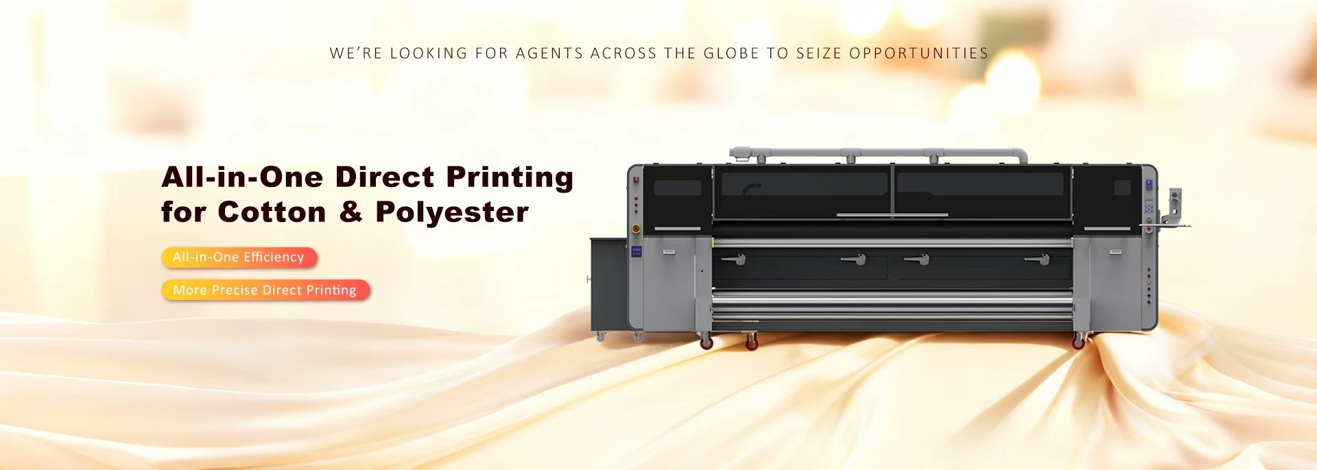 품질 디지털 방식으로 직물 인쇄기 공장