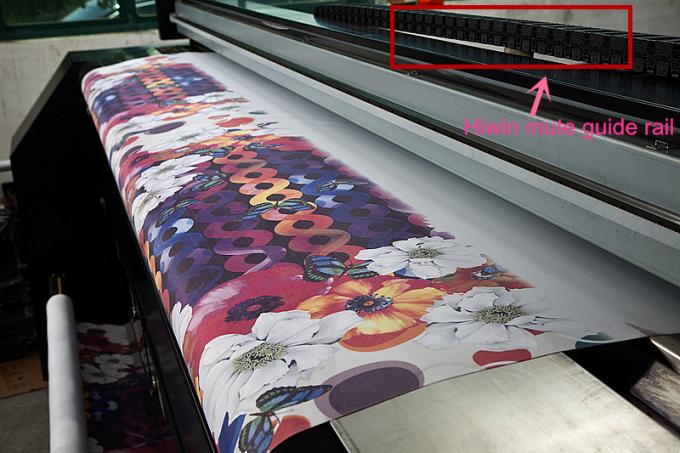 밝의 3.2m 직물 색깔 이중 CMYK 인쇄기/Epson 맨 위 인쇄 기계 1