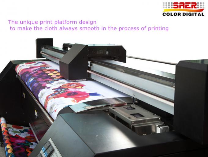 풀 컬러는 Epson Dx7 머리를 가진 직물 직물 디지털 방식으로 인쇄기에 지시합니다 0