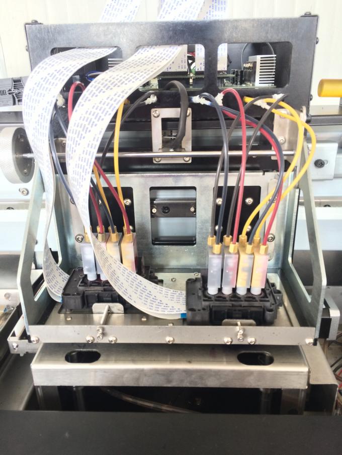 디지털 방식으로 기치 대 피복 인쇄기 Epson 머리 인쇄 기계 실내 옥외 0