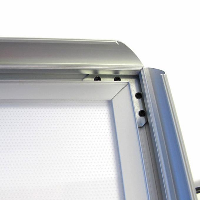 손가락으로 튀김/공항을 위한 조가비 유형 호리호리한 LED 가벼운 상자 옥외 광고 Lightbox 0