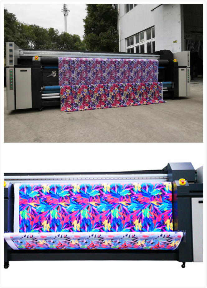 고해상 디지털 방식으로 기계를 가진 깃발 직물 염료 승화 인쇄 기계 0