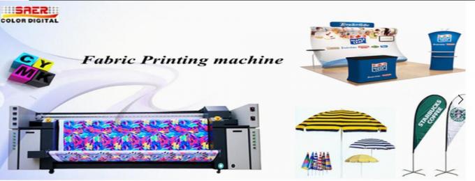 잉크 제트 직물 인쇄 기계 승화 디지털 방식으로 직물 인쇄기 3.2 미터 2