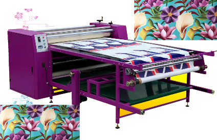 자동적인 디지털 방식으로 직물 인쇄기 1000mm Calander 인쇄 기계 고능률 0