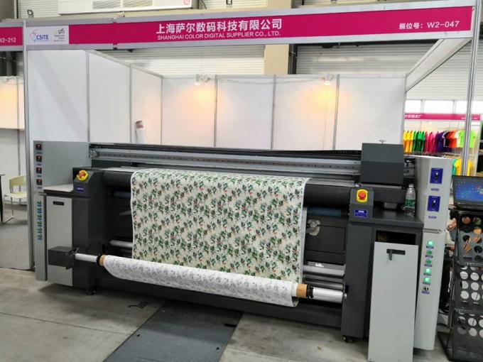 옷 인쇄를 위한 디지털 방식으로 염료 승화 직물 기치 인쇄기 2