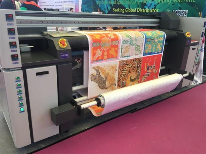 디지털 방식으로 색깔 직물 직물 폴리에스테 인쇄기/승화 잉크 인쇄 기계 1