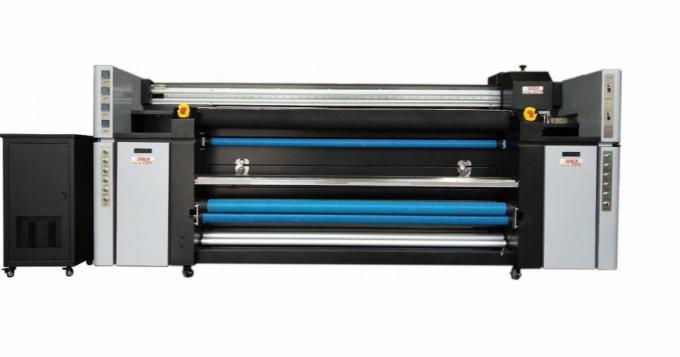 풀 컬러 염료 디지털 방식으로 직물 인쇄기 Epson 머리 인쇄 기계 128M 렘 3