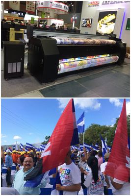 안료 잉크를 가진 면 직물 인쇄기/디지털 방식으로 면 직물 인쇄 기계