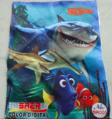 162cm 폭 가정 훈장을 위한 백색 코팅 폴리에스테 디지털 방식으로 인쇄 직물