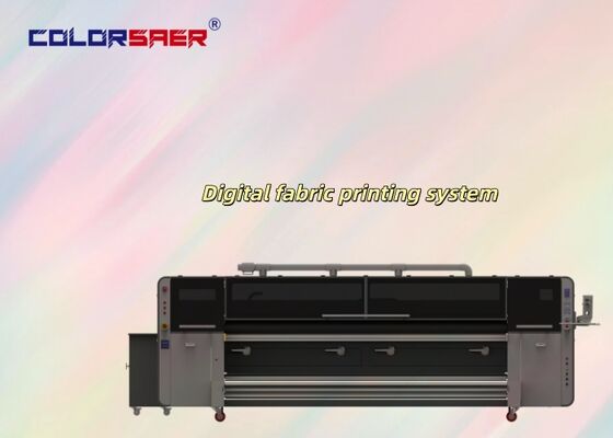 SAER  4 PCS &8PCS Head Sublimation Printer I3200 Large Print Width All in One Fabric Textile Printer Machine