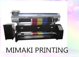 디지털 방식으로 Mimaki 직물 인쇄 기계 1600mm 최대 물자 폭은 컴퓨터도 연결합니다
