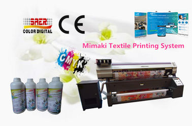 승화/안료 잉크를 가진 64 인치 디지털 방식으로 Mimaki 직물 인쇄 기계