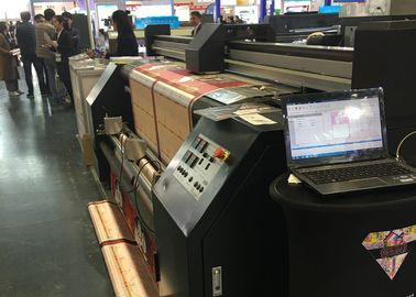 폴리에스테/면/실크를 위한 1440 DPI Epson 머리 깃발 인쇄기