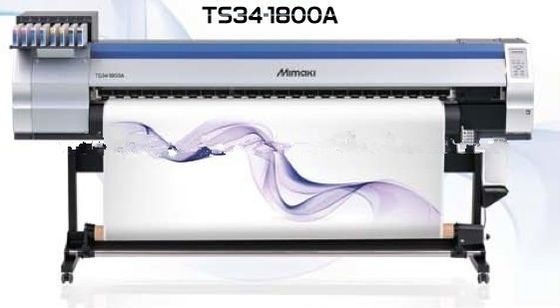 직물 인쇄, 깃발 인쇄기가 Mimaki TS34-1800 디지털 방식으로 직물 기계에 의하여를 위한 위로 구릅니다