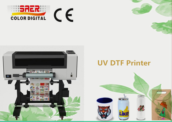 OEM UV DTF Printer With Laminator Sticker Label Cup Printing Machine For Small Home Business Idea