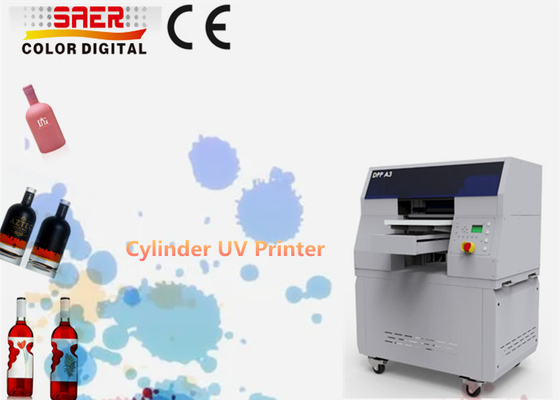 High Speed Rotary Uv Printer 360 Round UV Cylinder Printing Machine For Bottle Mug Cup Drinkware Cans UV Printing