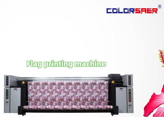 Digital Textile Printing Machine Flag Banner Polyester Inkjet Dye Fabric Sublimation Printer