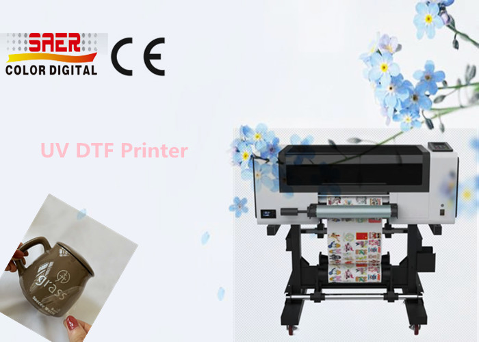 OEM UV DTF Printer With Laminator Sticker Label Cup Printing Machine For Small Home Business Idea
