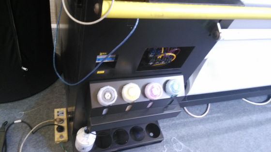 깃발 만들기를 위한 두 배 DX7 인쇄 머리 디지털 방식으로 직물 인쇄기