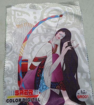 100% 상보 만들기를 위한 입히는 폴리에스테 디지털 방식으로 인쇄 직물