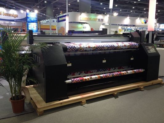 2 Epson 맨 위 디지털 방식으로 직물 인쇄기 1440 DPI 해결책