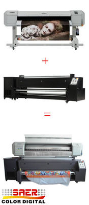 Mutoh 승화 인쇄 기계 Epson DX5 맨 위 실내 옥외를 구르는 직접 목록