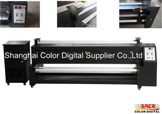 활성화된 탄소 여과기 팬을 가진 직물 난방 염료 승화 기계