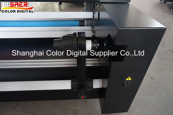 활성화된 탄소 여과기 팬을 가진 직물 난방 염료 승화 기계