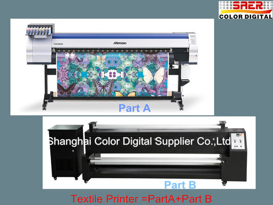 승화 히이터를 가진 직물 본래 TS34-1800A Mimaki 디지털 프린터