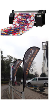 승화 디지털 방식으로 직물 인쇄기 실내 옥외 1400dpi