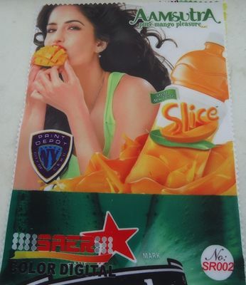 디지털 방식으로 염료 가득 차있는 승화 인쇄 잉크 인쇄 직물 깃발 관례