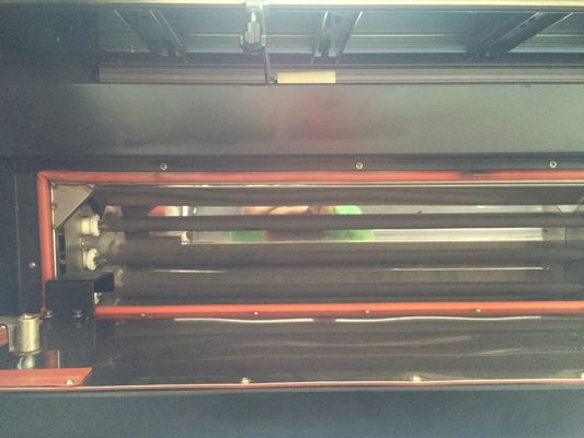 옥외에게 거울 깃발 만들기를 위한 히이터를 가진 큰 체재 직물 도형기