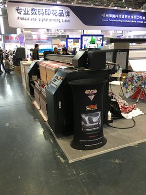 직물 깃발을 위한 이중 CMYK 지속적인 잉크 공급 염료 승화 인쇄기