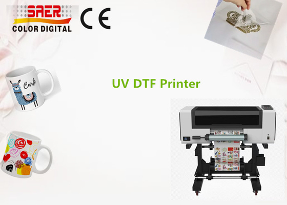 스티커 UV DTF 프린터 30cm /A3 UV DTF 스티커 프린터 AB 필름 UV 잉크 프린터