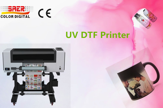 SAER 공장 A3 UV 잉크젯 프린터 라크 UV DTF 프린터