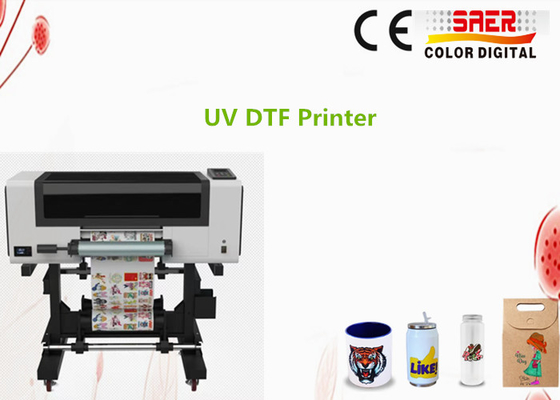 30cm 값싼 UV DTF 스티커 프린터 금속 가죽 유리 전화 케이스 UV DTF 프린터 판매