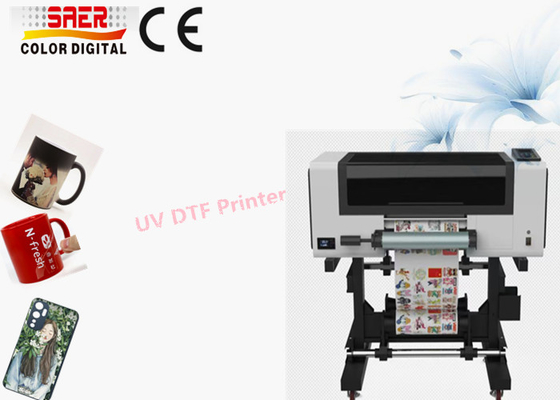 UV DTF 스티커 제작 기계 ONYX 소프트웨어로 30cm 크리스탈 스티커 UV 프린터