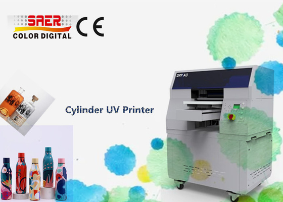 공장 자동 SAER 실린더 UV 프린터 / 360 UV 회전 프린터