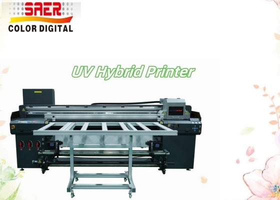 에프슨 i3200 UV 하이브리드 프린터 롤과 평면 UV 프린터