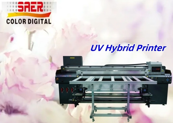 디지털 공장 가격 UV 하이브리드 프린터 평면 & 롤로 롤 UV 프린터