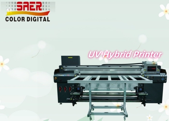SAER 핫 세일 UV 프린터 플래트베드 하이브리드 UV 롤과 플래트베드 프린터