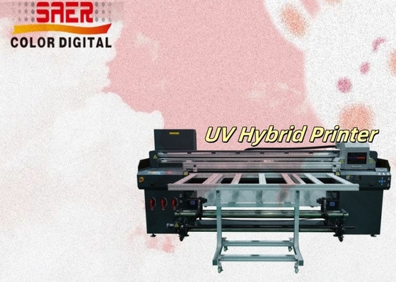 SAER 핫 세일 UV 프린터 플래트베드 하이브리드 UV 롤과 플래트베드 프린터