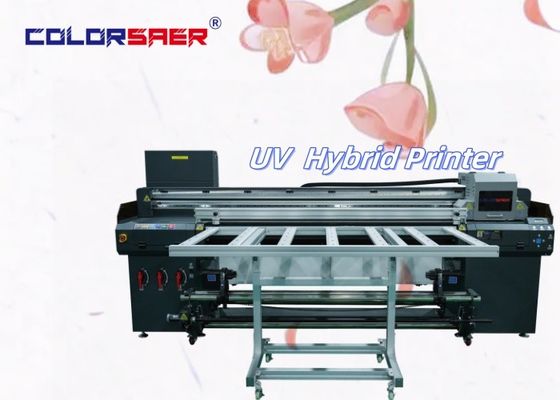 공장 직급 1.8m UV 하이브리드 잉크젯 프린터