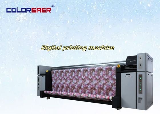 컬러 SAER 3200mm 올인원 고속 텍스타일 승화 전사 프린터 패브릭 인쇄 시스템